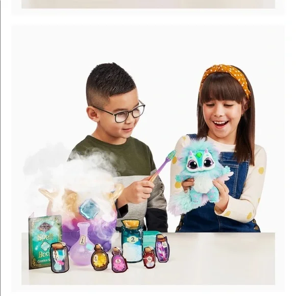 New Magic Mixies Multi Color Gem Purple Yellow Cauldron +3 Magical Mist … - Picture 10 of 10